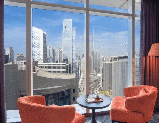 Deluxe Burj Khalifa View Room in Business Bay Dubai